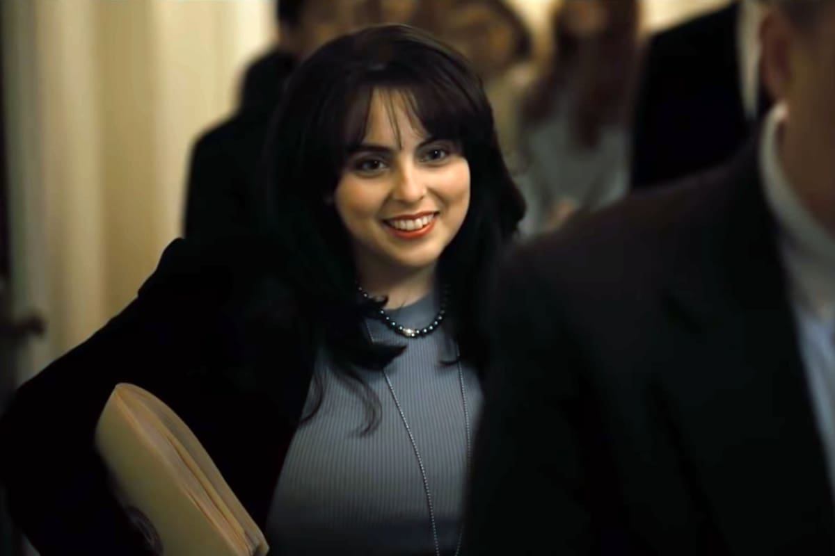 caputura del trailer de la serie Impeachment: American Crime Story, que aborda el escándalo entre Clinton y Monica Lewisky