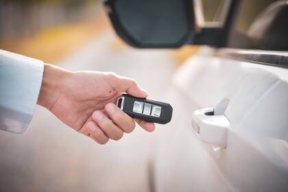 Llave. Otro elemento que usa un chip; en especial, las nuevas Keyless