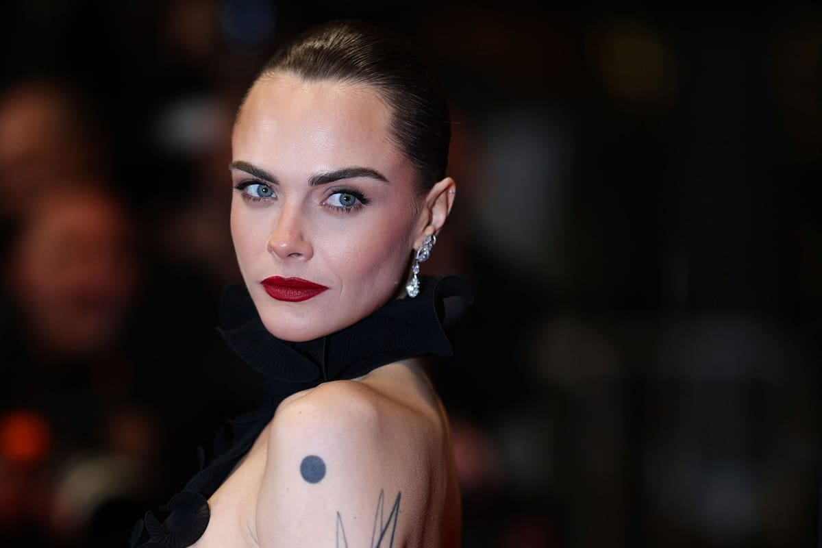 Cara Delevingne se robó todas las miradas a su paso por la alfombra roja del Festival de Cannes