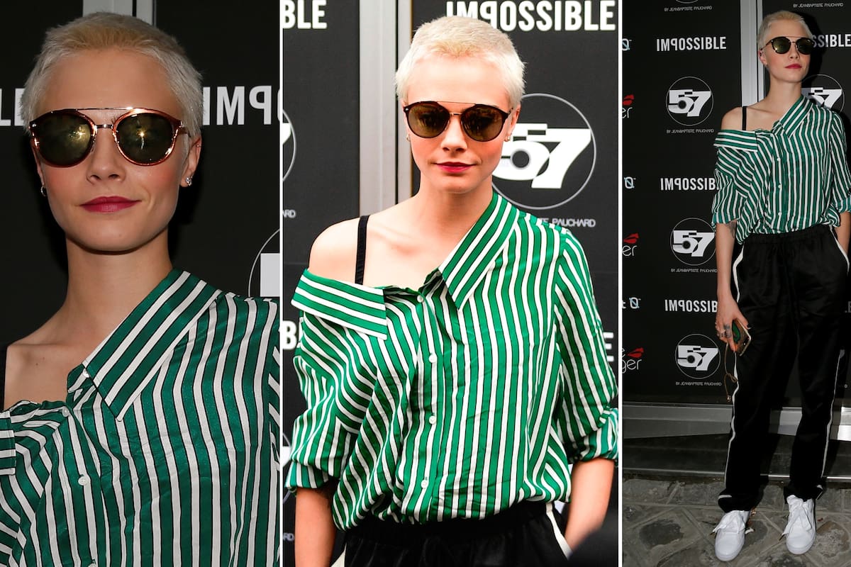 Cara Delevingne y un look digno de la "Sporty Spice"