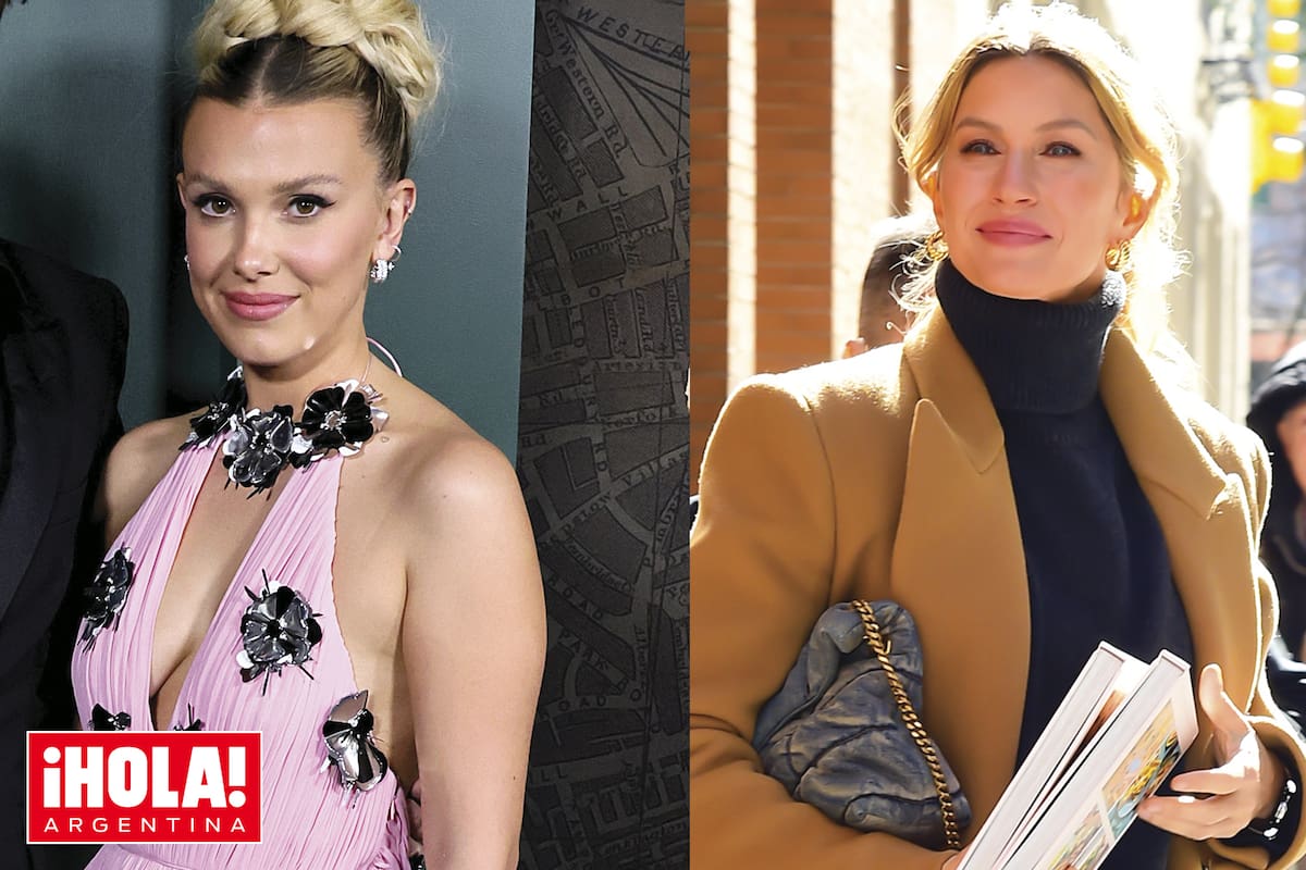 Cara y cruz: mientras Millie Bobbie Brown está lista para casarse, Gisele Bündchen salió al cruce de versiones que la trataban de infiel.