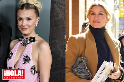 Cara y cruz: mientras Millie Bobbie Brown está lista para casarse, Gisele Bündchen salió al cruce de versiones que la trataban de infiel.