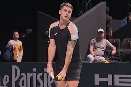 Carabelli enfrentará a Zverev en el Masters 1000 de Paris