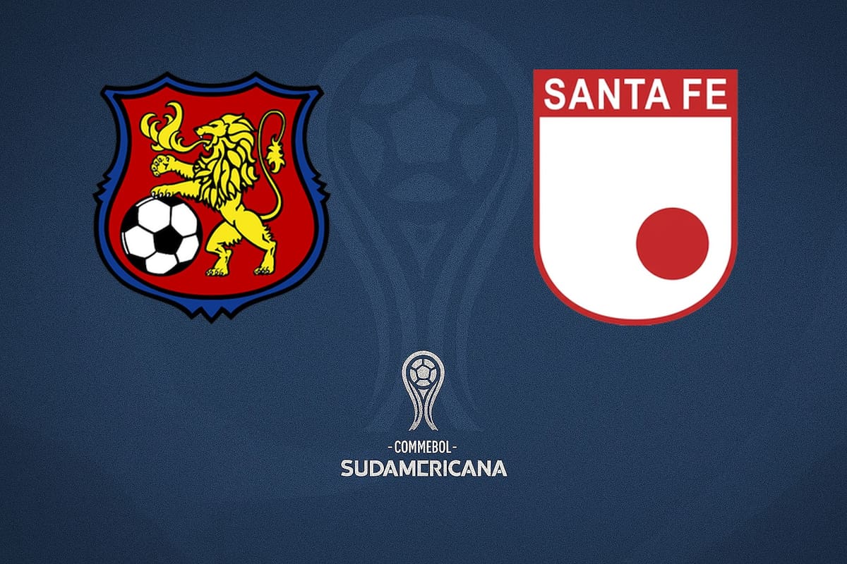 Caracas y Independiente Santa Fe disputaron uno de los encuentros de la jornada internacional sudamericana