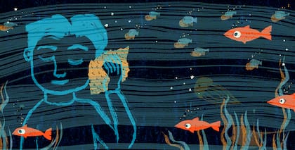 "Caracola", ilustrada por Isol