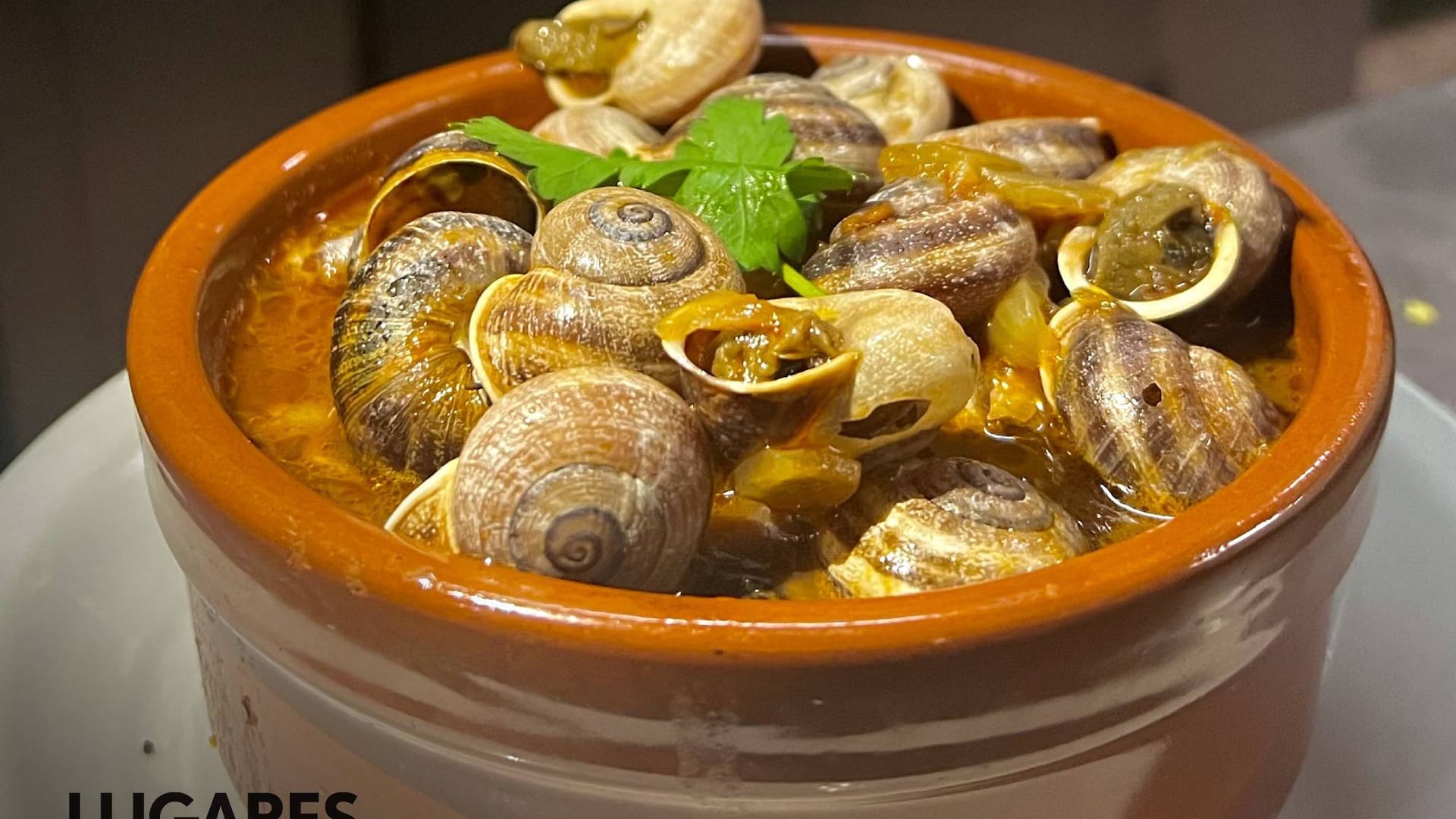 Caracoles en Cantina Bruno.