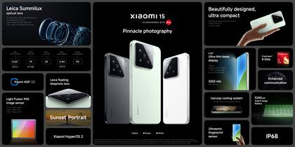 Características principales del Xiaomi 15