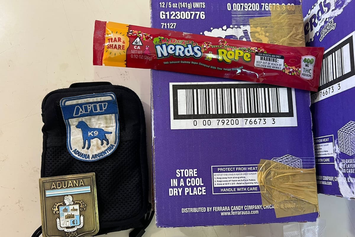 Caramelos que contienen THC