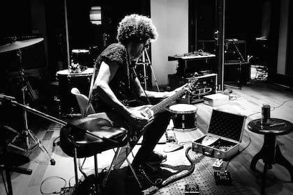 Carca grabando en Estudio Juno, el 11 de Agosto de 2017