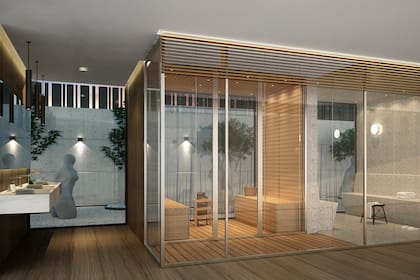 Una imagen de cómo será el hotel