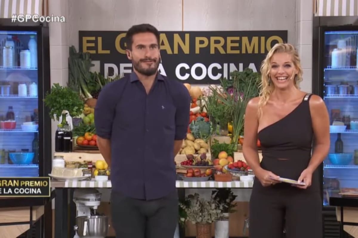 Carina Zampini y Juan Marconi celebraron los 600 programas de El gran premio de la cocina con un insólito desafío