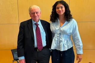 Tiene 18 años, se graduó con promedio perfecto y fue elegida para formarse en el instituto que otorga el Premio Nobel