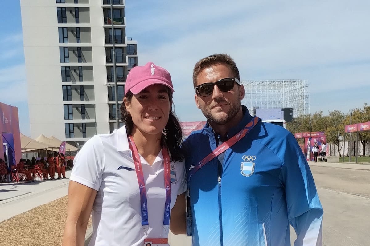 Carla Comba y Tomás Echenique, selección argentina de waterpolo, Juegos Suramericanos Santa Fe 2026