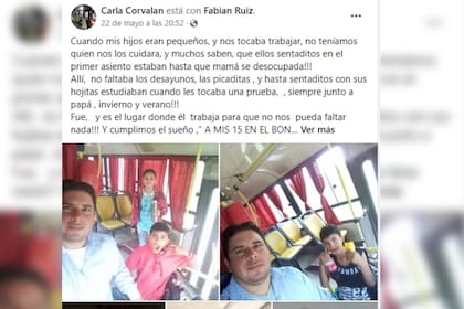 Carla compartió en Facebook la historia detrás del pedido de su hija (Foto Facebook Carla Corvalan)