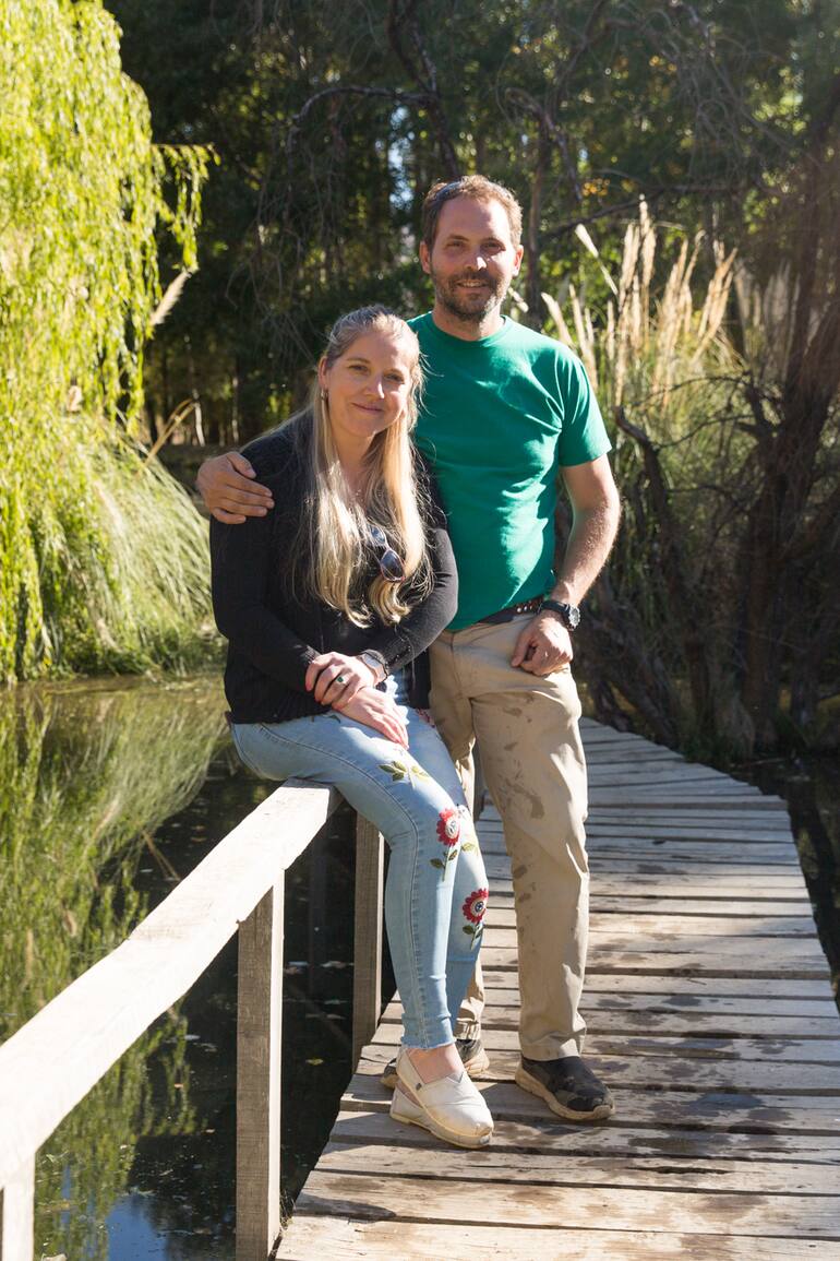 Carla Cuiñas y Andrés Haigh