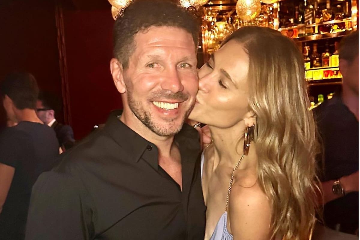 Carla Pereyra mostró la intimidad de los festejos del cumpleaños de Diego Simeone