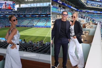 Carla Pereyra se encargó de mostrar los looks elegidos para el partido contra Cabo Verde