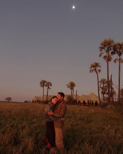 Carla Pereyra y Diego Simeone disfrutaron de unas vacaciones soñadas en África (Foto: Instagram @carla.pereyra15)
