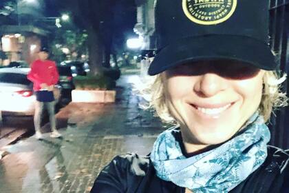 Carla Peterson, feliz por volver a correr