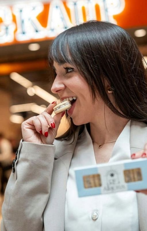 Carla Valvo, la creadora de Re Argentina Alfajores.