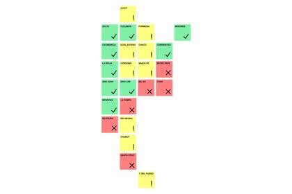 Carla Vizzotti, secretaria de Acceso a la Salud de la Nación, detalló que se establecieron dos parámetros para determinar cuán compleja es la situación sanitaria en cada distrito