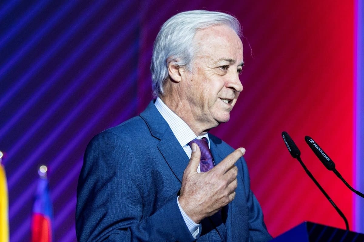 Carles Tusquets, presidente de la Comisión Gestora de Barcelona tras la salida de Bartomeu, es uno de los sospechados de haber filtrado el contrato de Lionel Messi