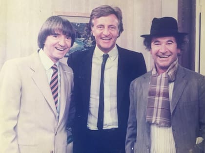 Carlitos Balá, el empresario Fernando Marín y Minguito