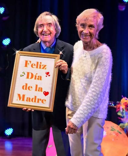 Carlitos Balá y Marthita Venturiello, 60 años juntos.