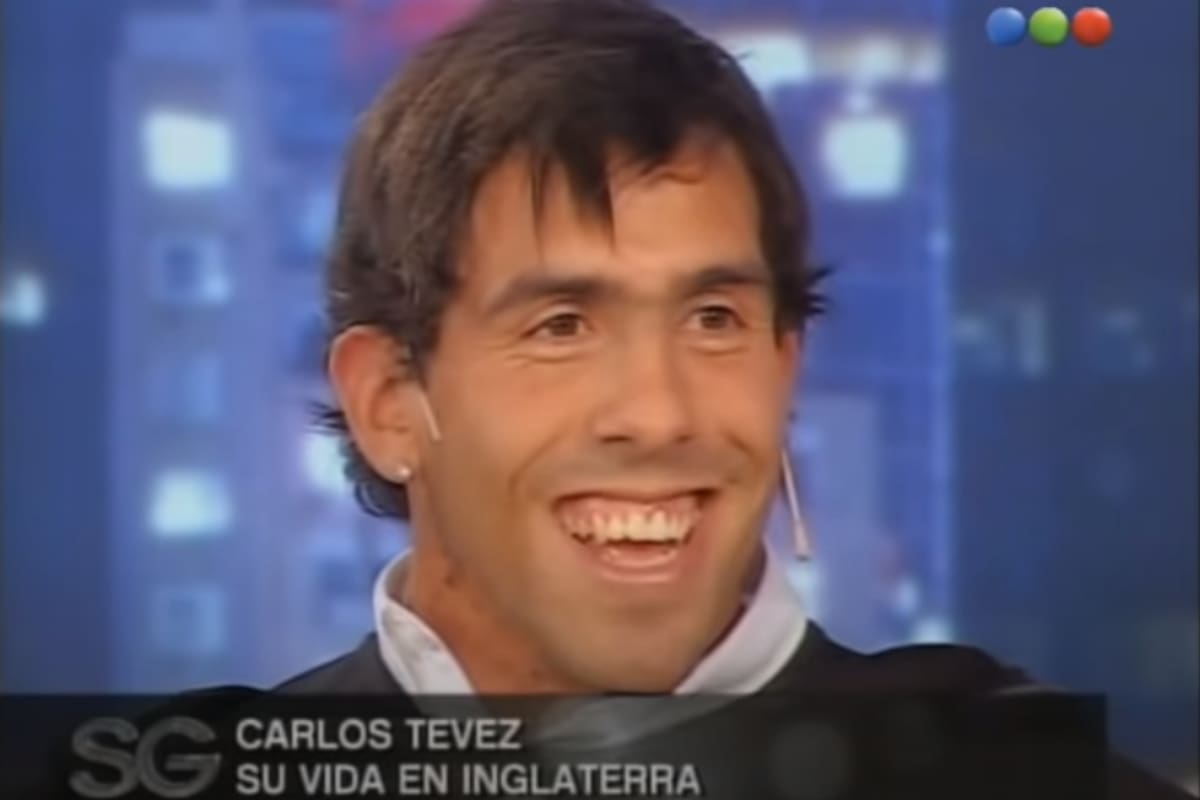 Carlitos Tevez pronunció la frase "very difficult" en el living de Susana Giménez