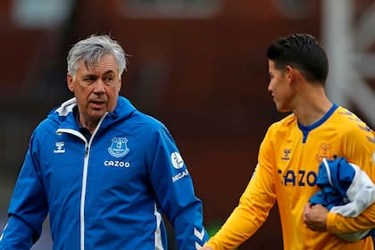 Carlo Ancelotti-James Rodríguez, una relación de ‘padre e hijo’ para que Everton que se les anime a los gigantes en la Premier League