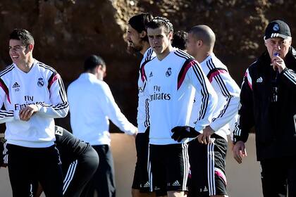 Carlo Ancelotti-James Rodríguez: en Real Madrid, donde se vio la mejor versión en la temporada 2014/2015