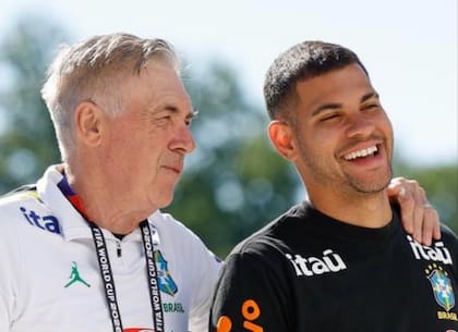 Carlo Ancelotti y la buena onda para conducir a la selección brasileña que irá a Estados Unidos para recuperar la gloria perdida