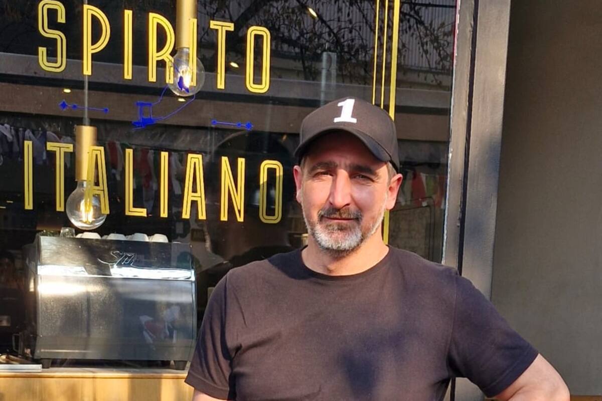 Carlo Contini llegó a la Argentina por amor: conoció a su esposa en España
