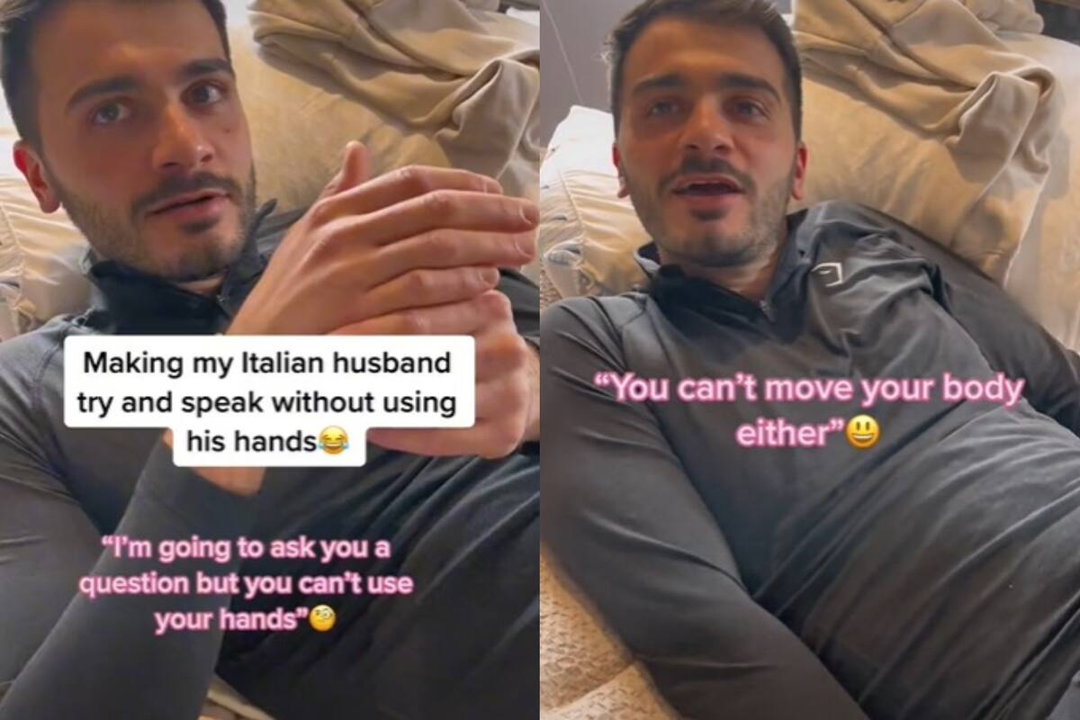 Carlo no pudo olvidar sus raíces con la pregunta de su esposa