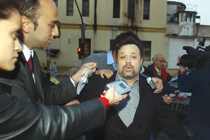 Carlos Alberto Telleldín, al recuperar la libertad en 2004