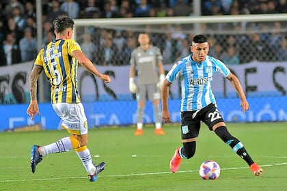 Carlos Alcaraz, autor del 1-0 de Racing