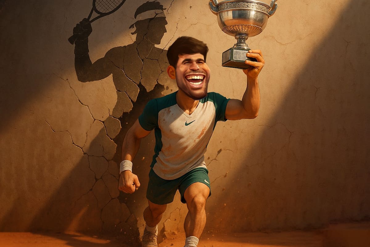 Carlos Alcaraz, bicampeón de Roland Garros