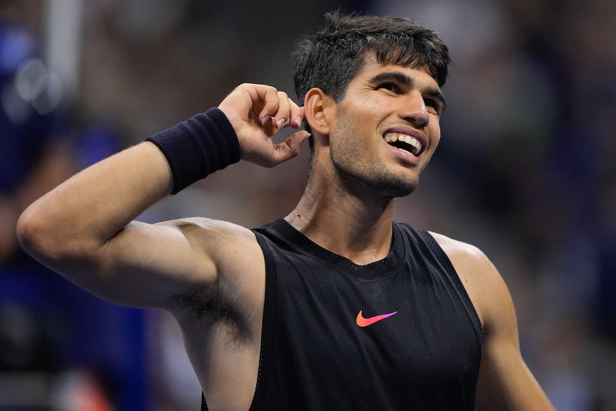 Carlos Alcaraz busca dar un paso más en el US Open 2024: el español ganó Roland Garros y Wimbledon este año