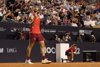 Carlos Alcaraz, campeón en Río.