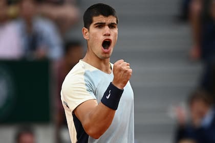 Carlos Alcaraz en Roland Garros 2022