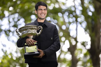 Carlos Alcaraz ganó el Abierto de Australia en febrero y no volvió a jugar en ninguno de los Grand Slam que se disputaron en otras superficies