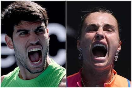 Carlos Alcaraz y Aryna Sabalenka avanzan en Australia con una foja impecable en sets: no cedieron un solo parcial desde la primera rueda