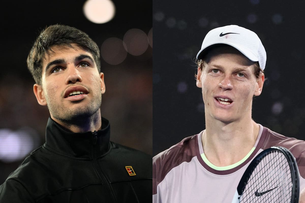 Carlos Alcaraz y Jannik Sinner, dos de los principales exponentes de la nueva generación del tenis, se enfrentarán en la final del Roma Open