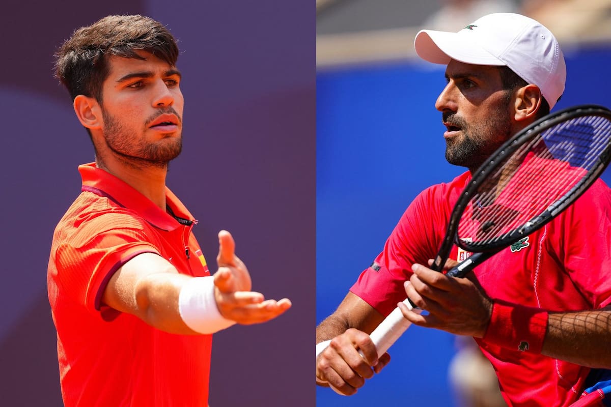 Carlos Alcaraz y Novak Djokovic persiguen la primera medalla de oro de sus carreras; 'Nole' ganó el bronce en Pekín 2008