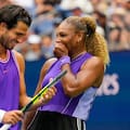 Alcaraz y Serena se divierten en el US Open y el punto increíble de Monfils, con un beso de premio