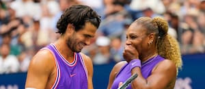 Alcaraz y Serena se divierten en el US Open y el punto increíble de Monfils, con un beso de premio