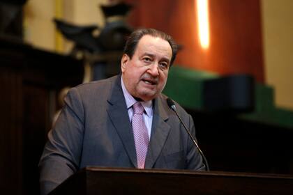 Carlos Arslanian en el homenaje a Righi