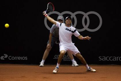 Carlos Berlocq no pudo con Santiago Giraldo