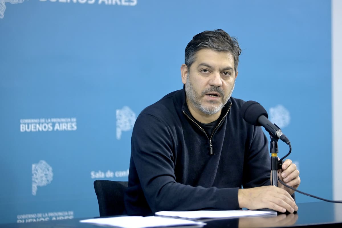 Carlos Bianco, ministro de Gobierno de la provincia de Buenos Aires