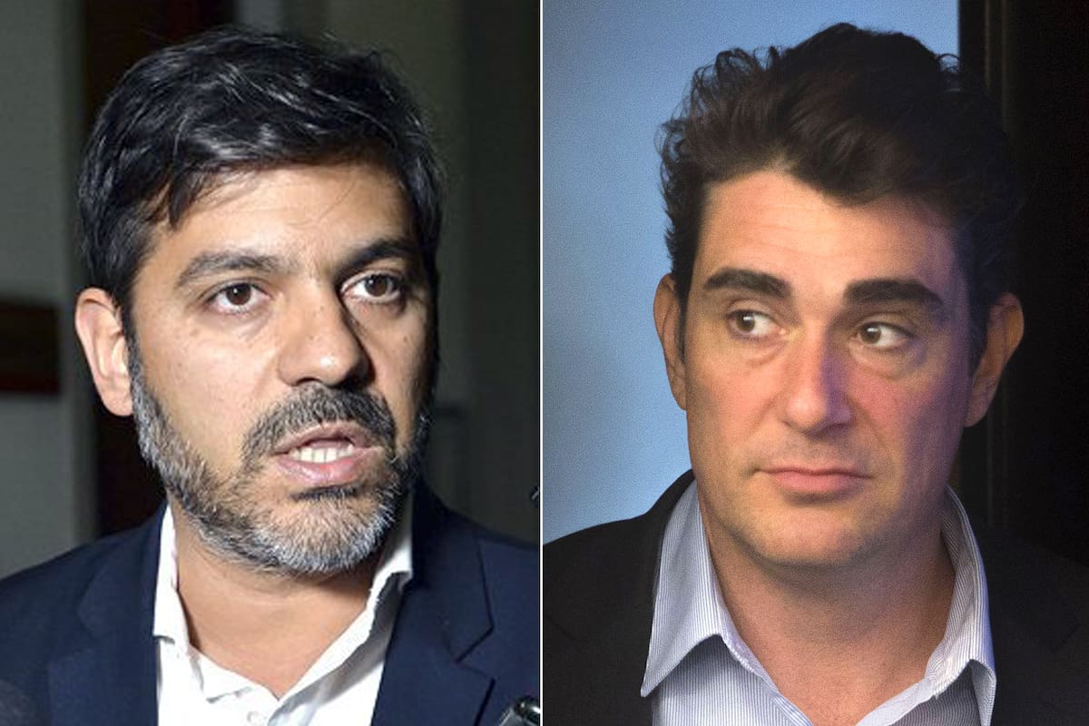 Carlos Bianco y Javier Iguacel